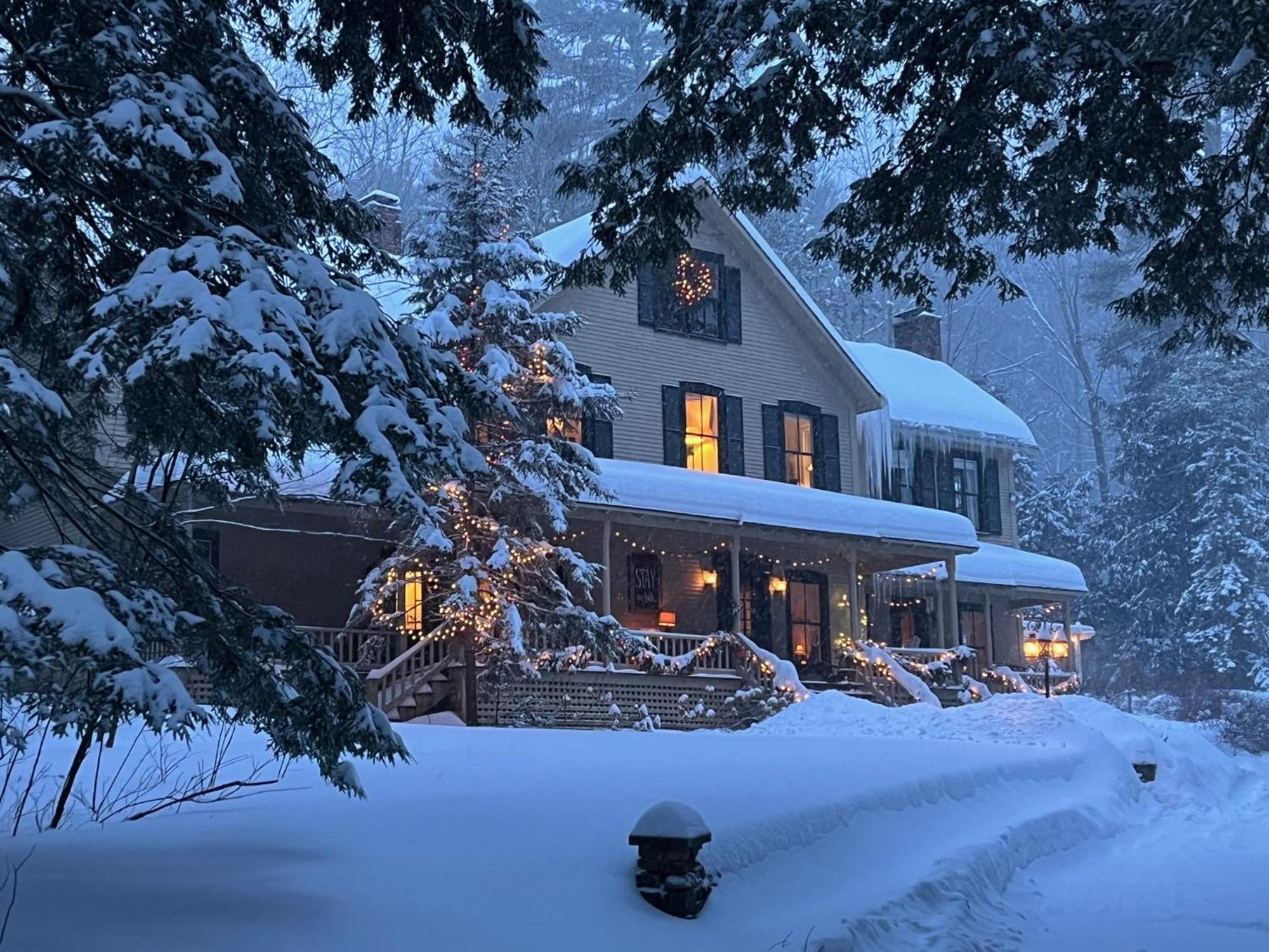 Snow Goose Bed And Breakfast Keene Valley Экстерьер фото